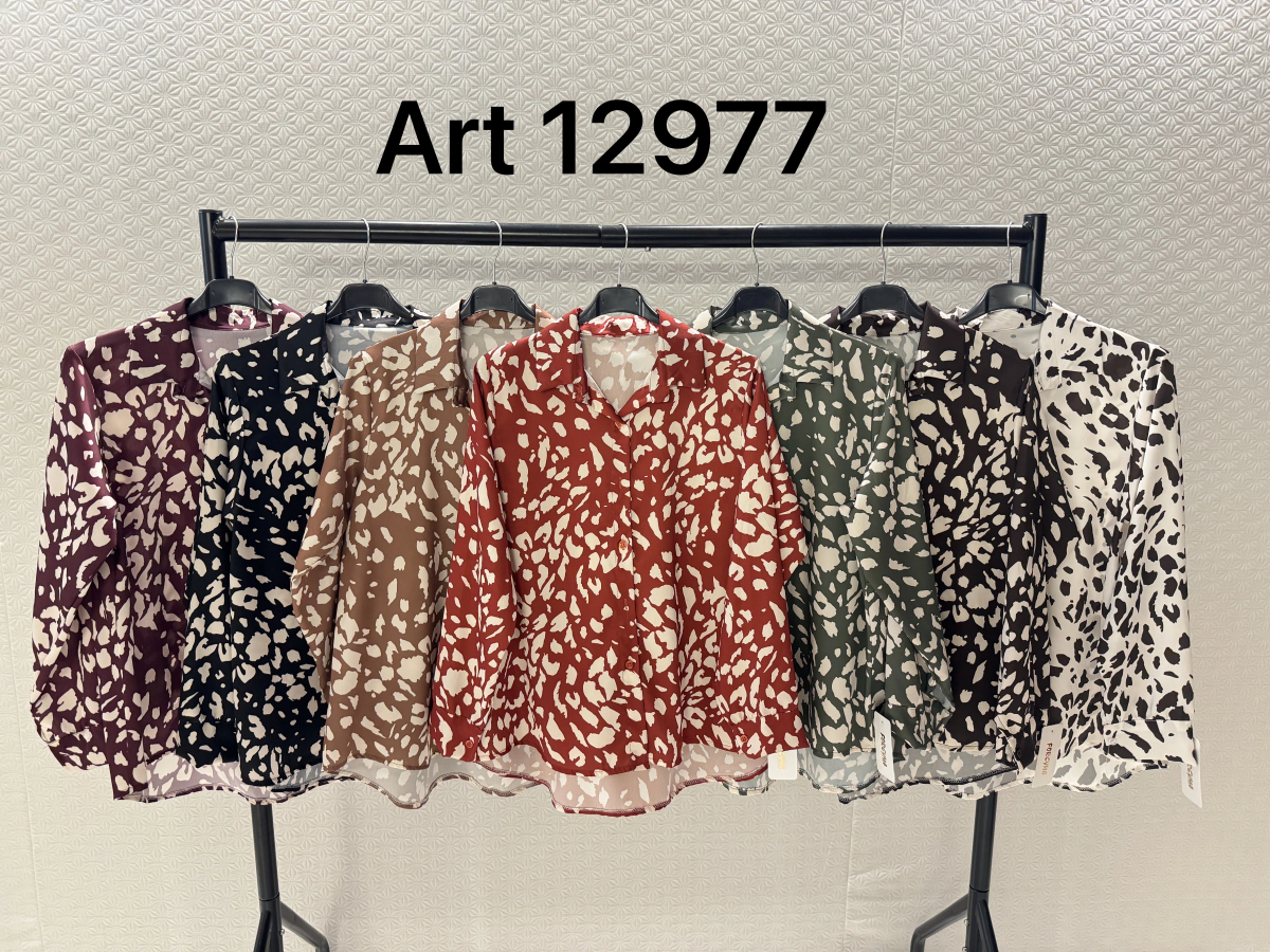 Chemise Oversize satiné imprimé léopard 2