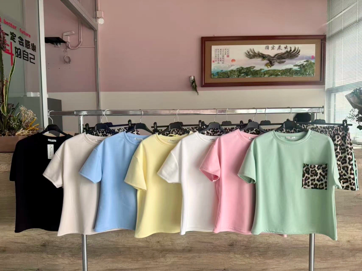 Ensemble  short à bande  motif léopard 3