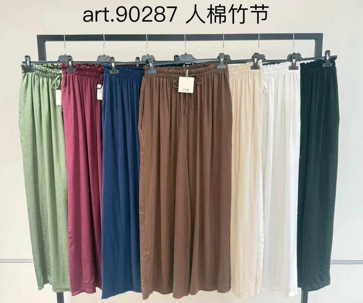 Light wide pants – casual chic style, ultra comfortable 2