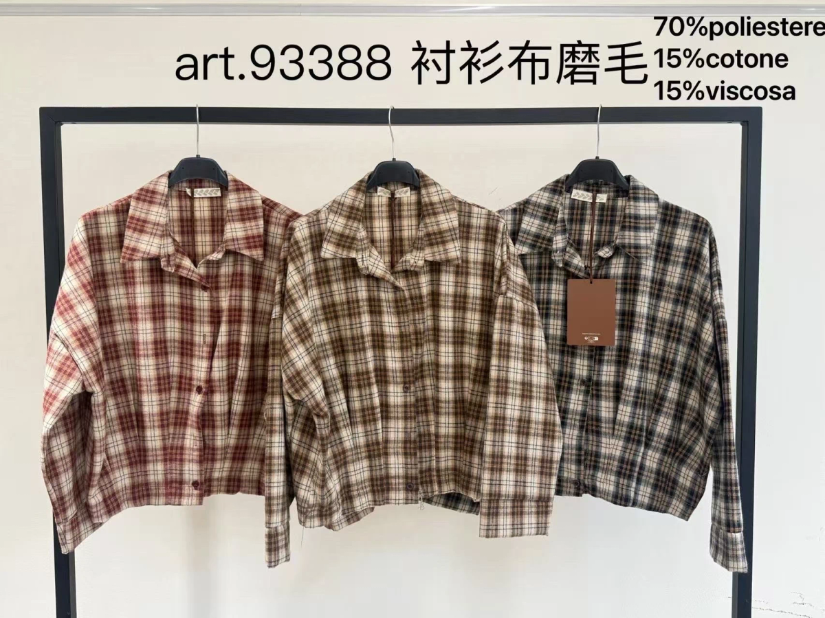 Checked flannel-effect shirt 2