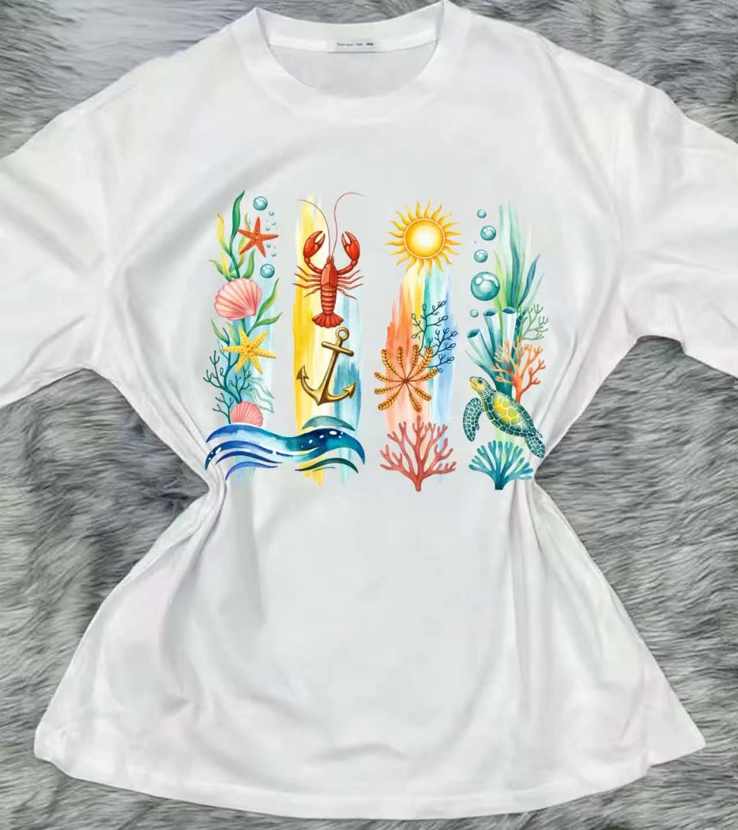 Trendy printed cotton t-shirt, premium quality 2