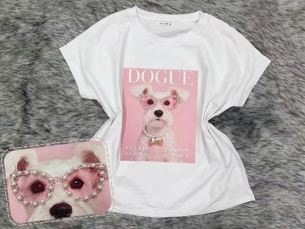 Trendy printed cotton t-shirt, premium quality 2