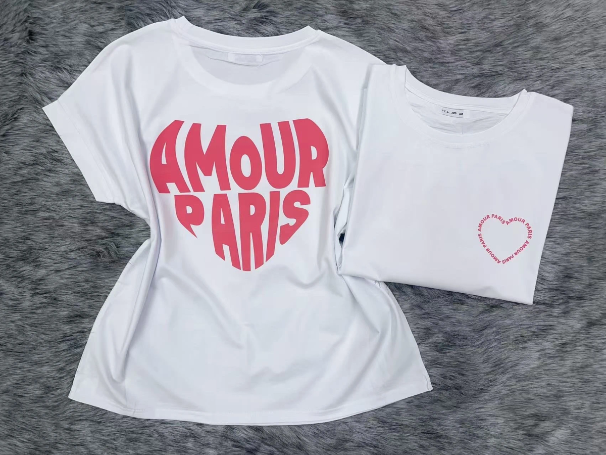T-shirt coton imprimé tendance qualité premium 2
