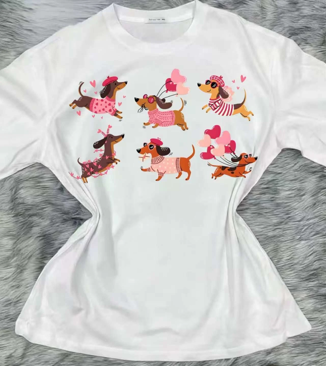 T-shirt coton imprimé tendance qualité premium 2