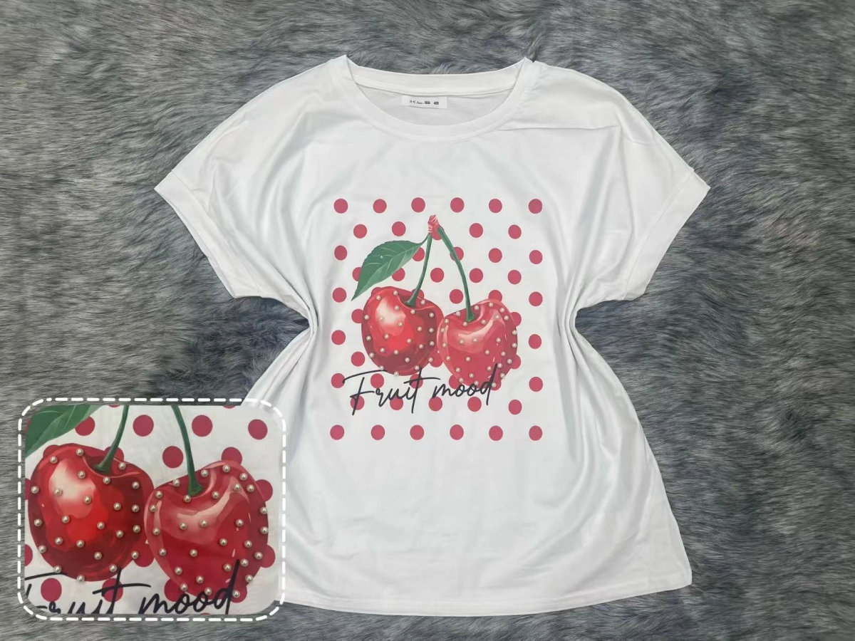 T-shirt coton imprimé tendance qualité premium 2
