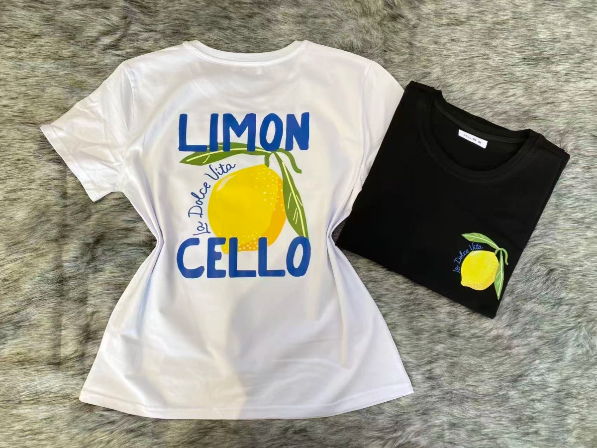 T shirt coton imprimé tendance 2
