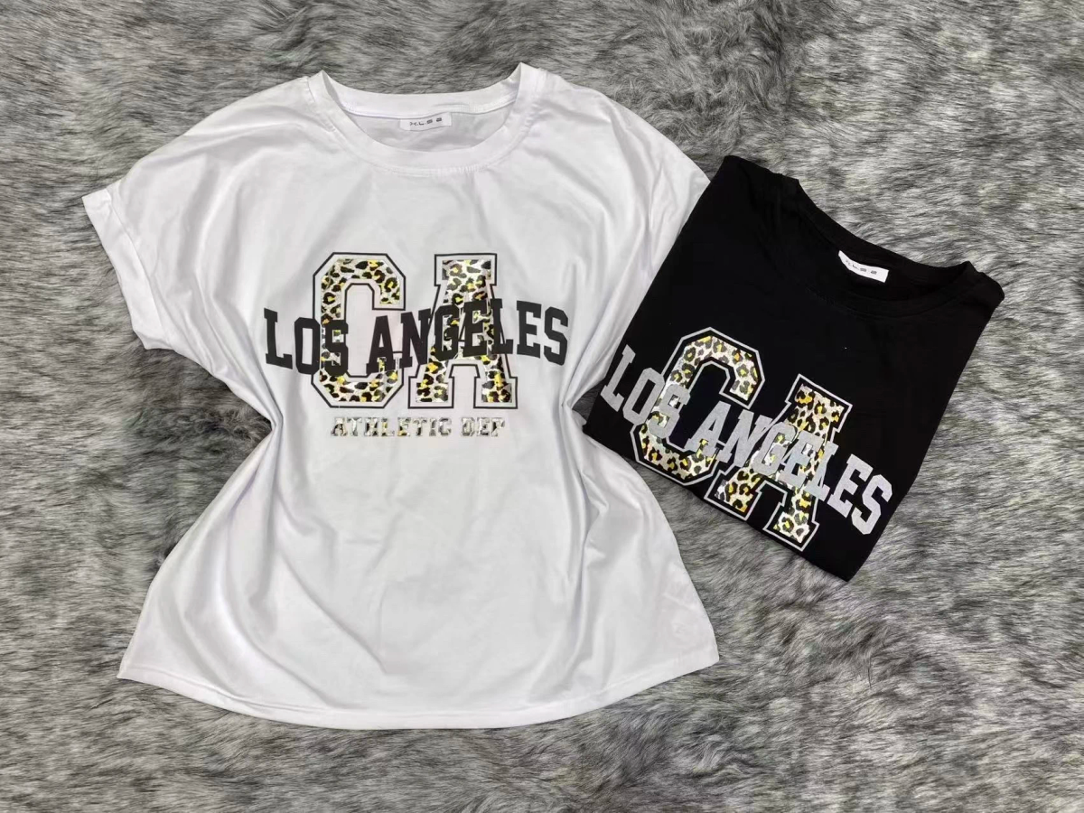 T shirt coton imprimé tendance 2