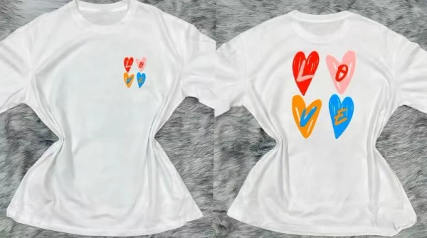 Trendy printed cotton t-shirt 2