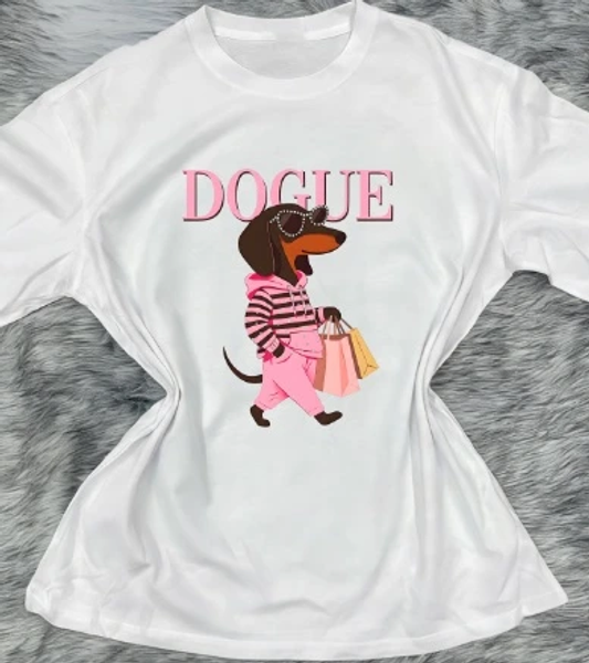 Trendy printed cotton t-shirt 2