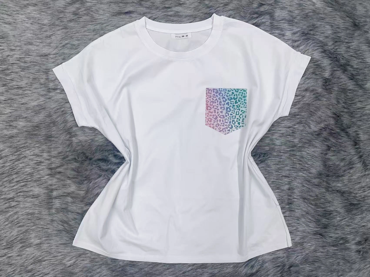 Trendy printed cotton t-shirt 2